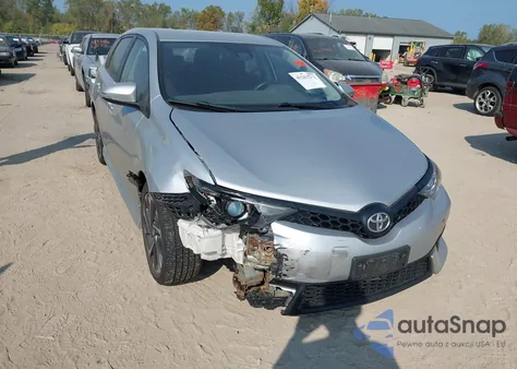 2017 Toyota Corolla Im z USA, uszkodzony, nr VIN JTNKARJE1HJ527549
